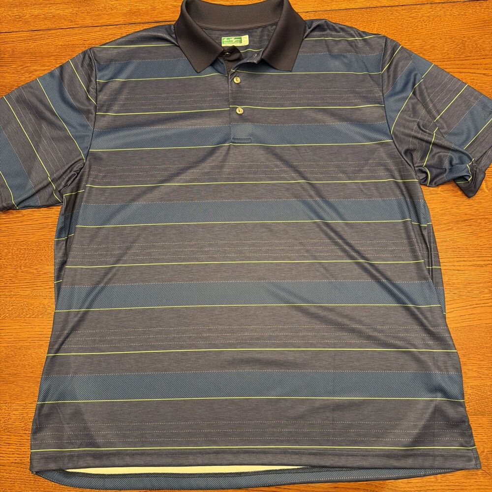 Ben Hogan Performance Polo Shirt Mens 2XL Golf UPF15 Stretch